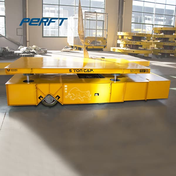 Motorized Transfer Cart For Metaurllgy Plant 75 Ton